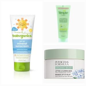 Sunscreen, Facial Wash